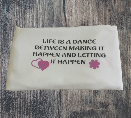 Produse personalizate - Tricou "Life is a dance.."