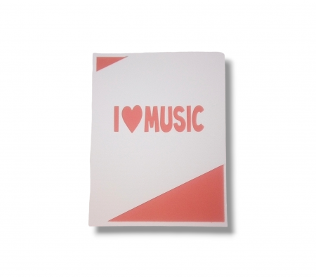 Felicitari - Felicitare 'I Love Music'