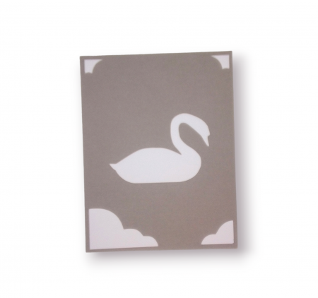 Felicitari - Felicitare ' Lebada alba'