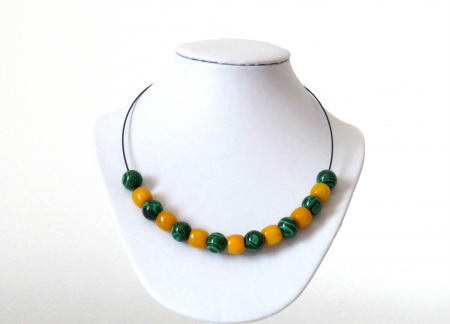 Colier cu Jad si Malachit [1]