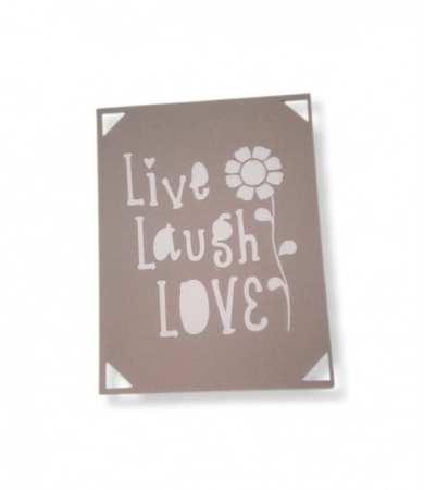 Felicitari - Felicitare 'Live, Laugh, Love'