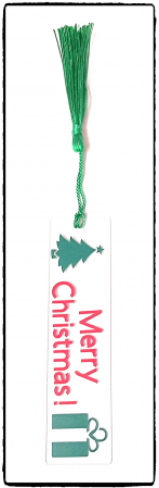 Craciun - Semn de carte 'Merry Christmas'