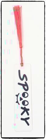 Halloween - Semn de carte 'Spooky'