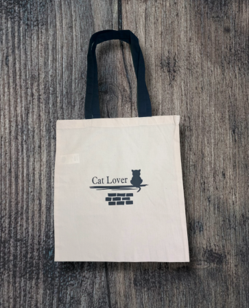 Produse personalizate - Tote bag 'Cat Lover'