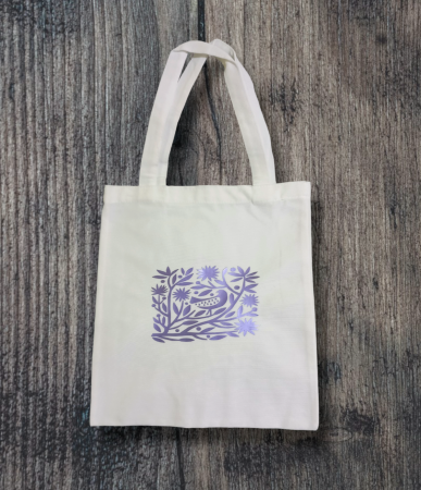 Produse personalizate - Tote bag 'Purple Bird"
