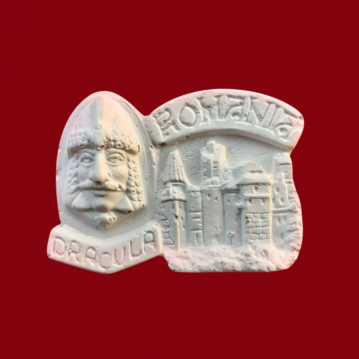 Figurina din ipsos Castel Bran 7x5 cm [1]