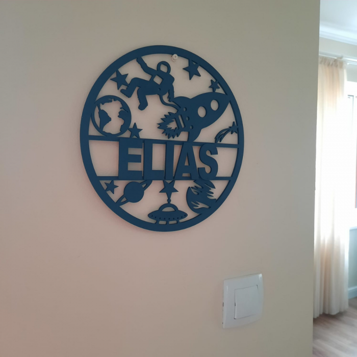 Decoratiune perete din lemn 26cm [2]
