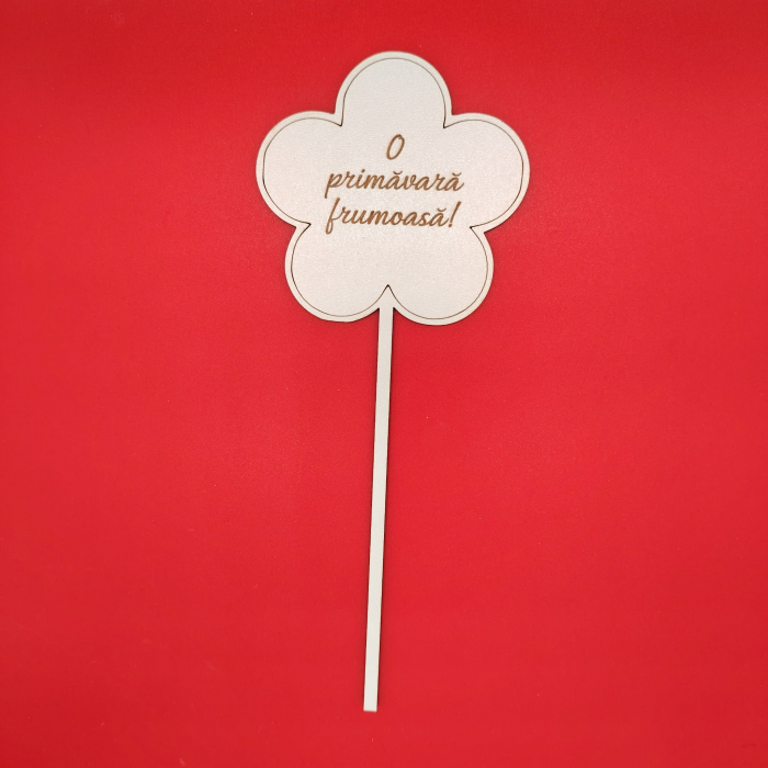 Topper din MDF M1, personalizabil, 25cm [3]