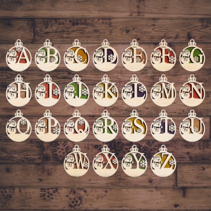 Decoratiune din MDF Glob personalizabil 9x7cm [2]