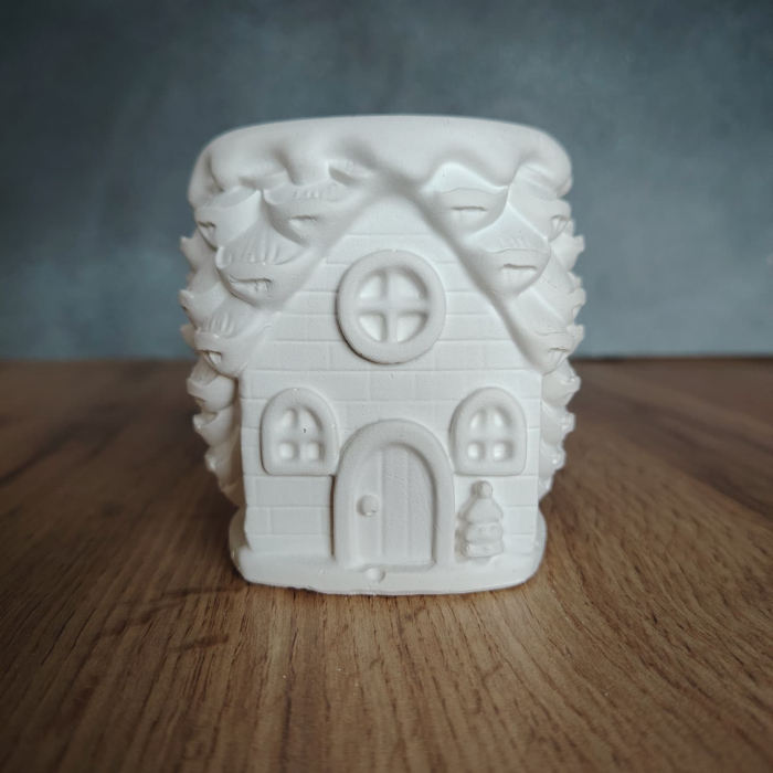 Căsuță din ipsos Suport Creioane, 9x8.5cm [1]