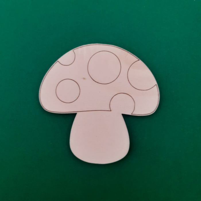 Ciuperca din lemn 7.5x7.5cm [1]