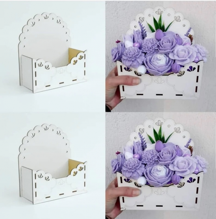 Cutie pentru aranjamente florale 18x8x20cm [3]