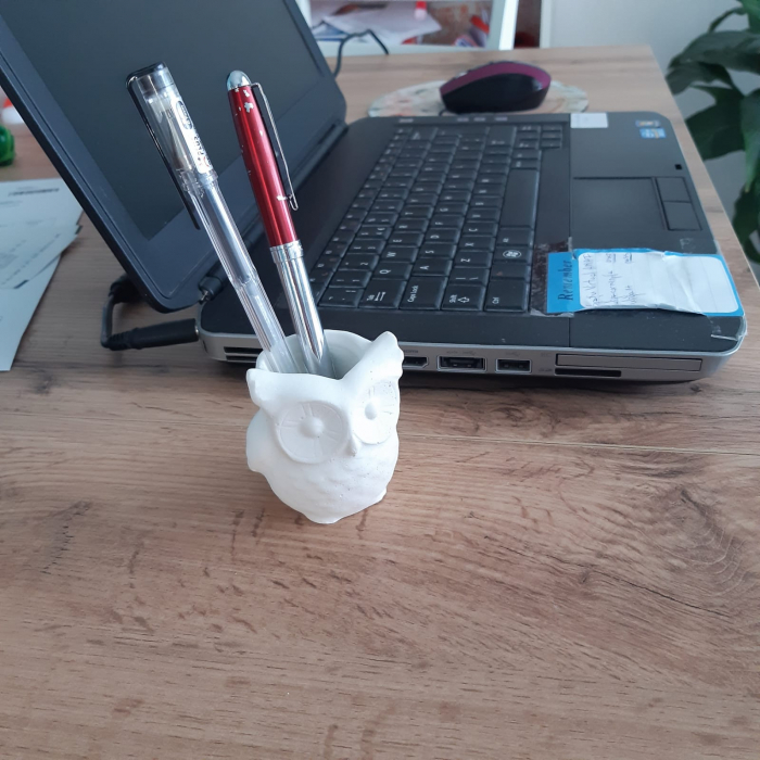 Decoratiune din ipsos Bufnita [5]