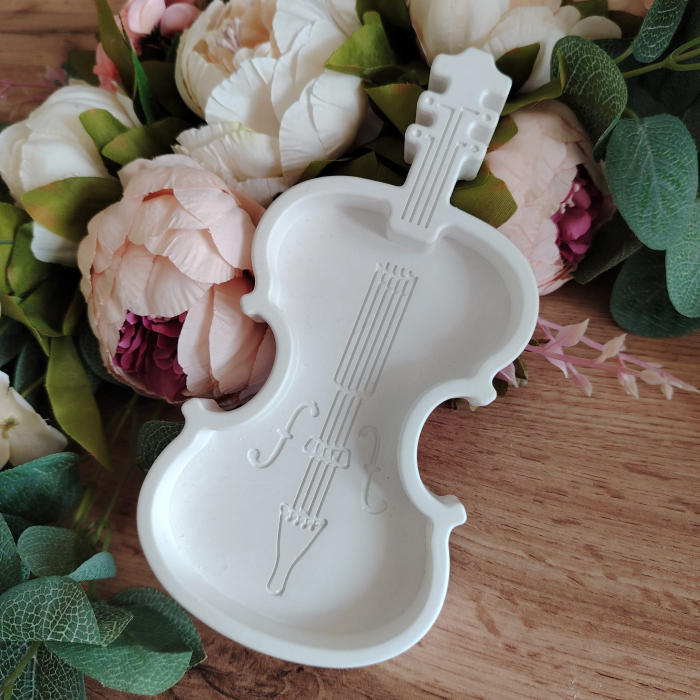 Decoratiune din ipsos Vioara, 19x10cm [1]
