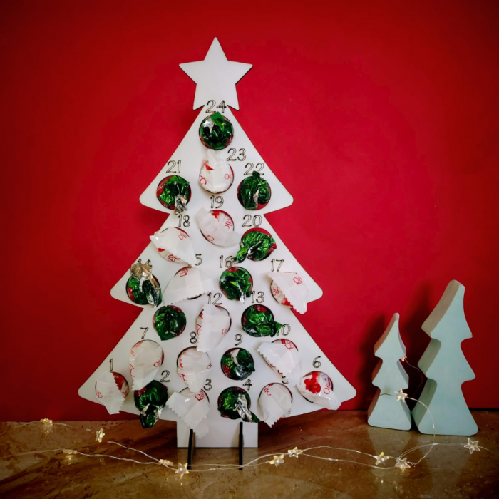 Decoratiune din MDF Calendar de Advent cu suport 27x39cm [1]