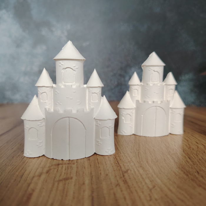 Figurina din ipsos Castel Disney, 7.5x 6.5cm [2]