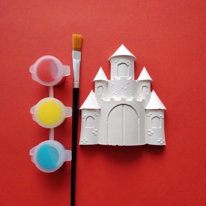 Figurina din ipsos Castel Disney, 7.5x 6.5cm [3]