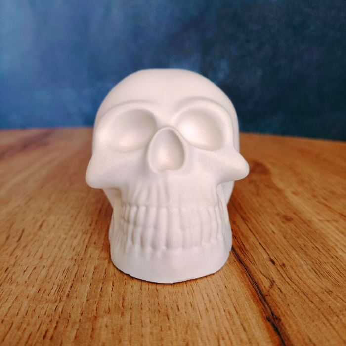 Figurina din ipsos Craniu 3D, 10x8x7cm [3]
