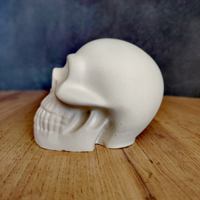 Figurina din ipsos Craniu 3D, 10x8x7cm [2]