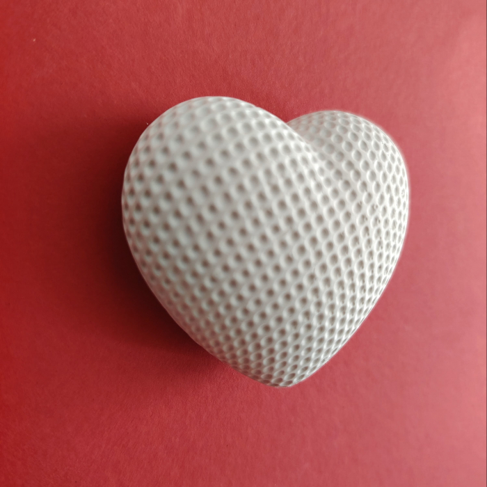 Figurina din ipsos Inima, 4.5x5cm [3]