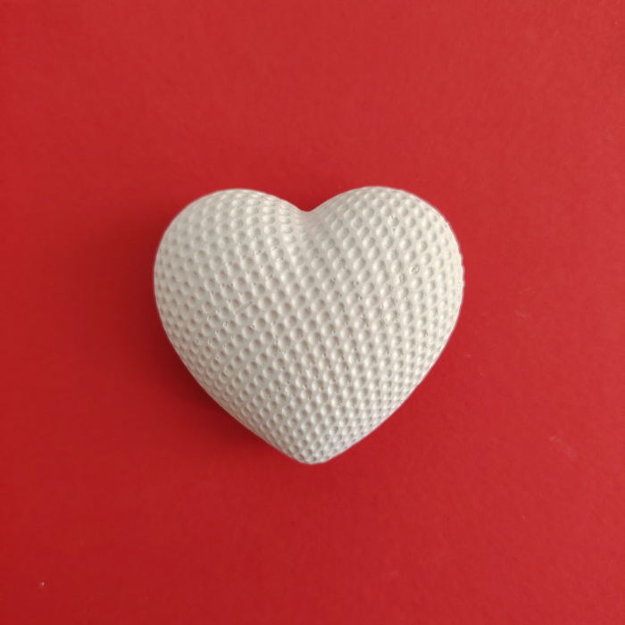 Figurina din ipsos Inima, 4.5x5cm [2]