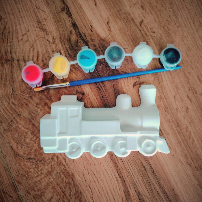 Figurina din ipsos Locomotiva, 14x8cm [2]