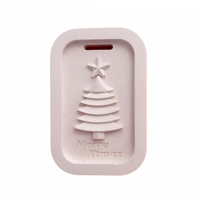 Figurina din praf ceramic Ornament Brad 7.5x4.7cm [2]