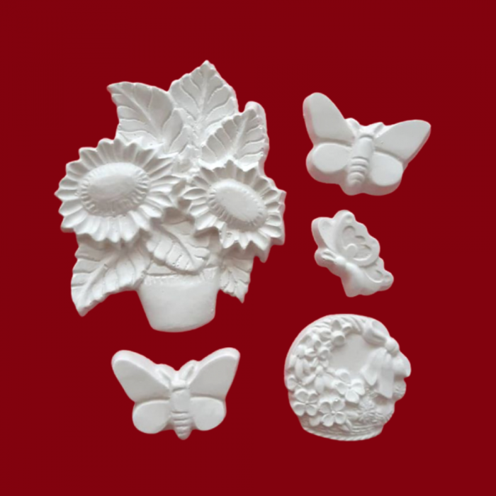 Figurine Set Flori si Fluturi [1]