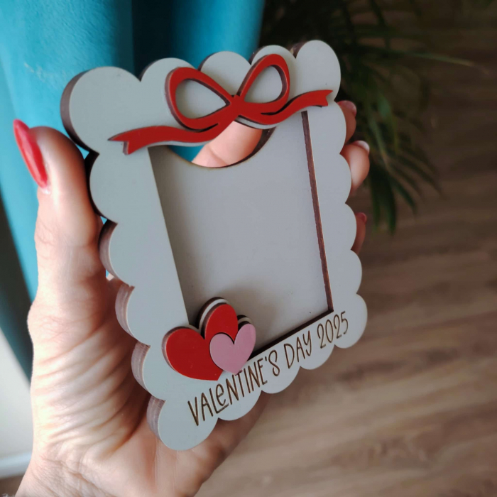Rama foto din MDF cu magnet 11x9cm [5]