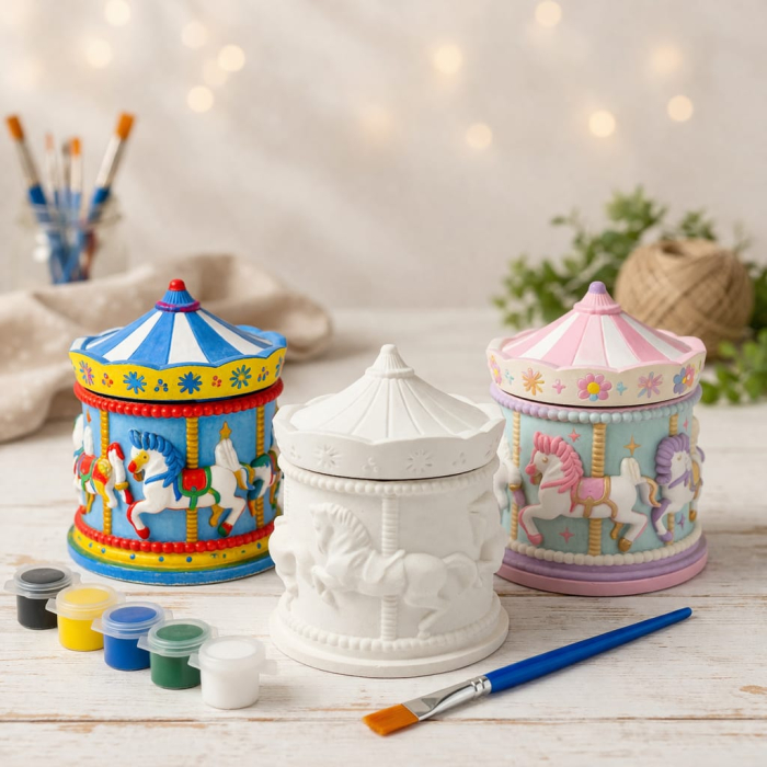 Recipient din ipsos  Caruselul Magic, 11x8.5cm [3]