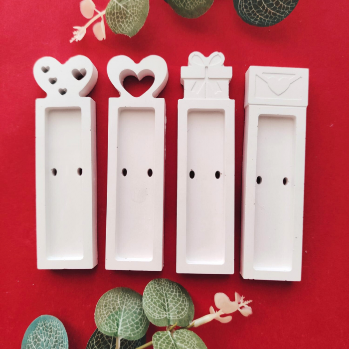 Set 4 decoratiuni ipsos pentru cadou 11x3cm [2]