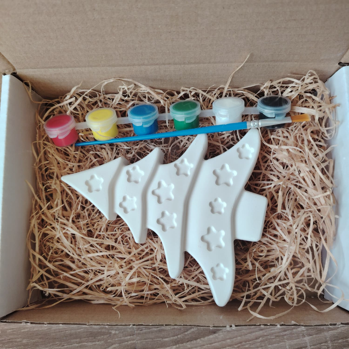 Set creativ din ipsos Brad, 12x14cm [3]