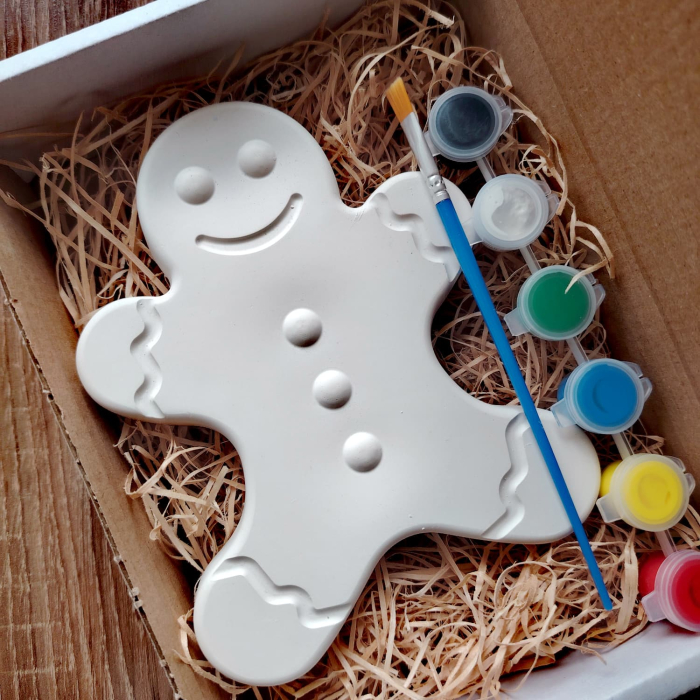 Set creativ din ipsos Omul de Turta Dulce, 16x13cm [1]