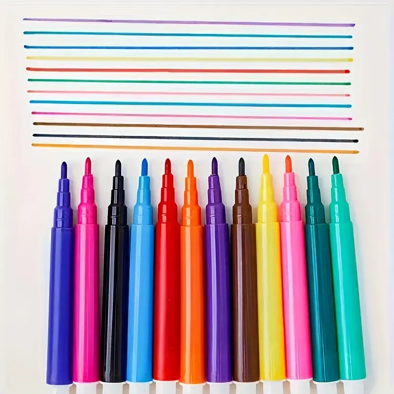 Set mini carioci 12 culori, 8.5cm [2]