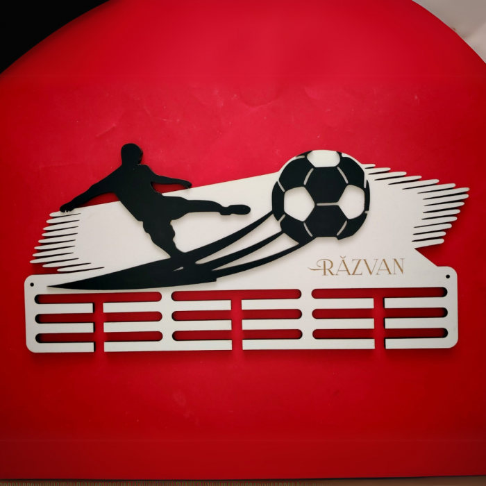 Suport din MDF pentru medalii Fotbal 45x25cm [1]
