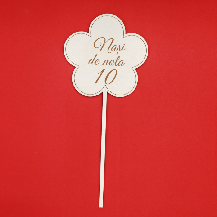 Topper din MDF M1, personalizabil, 25cm [6]