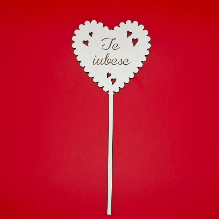 Topper din MDF M3, personalizabil, 22cm [2]