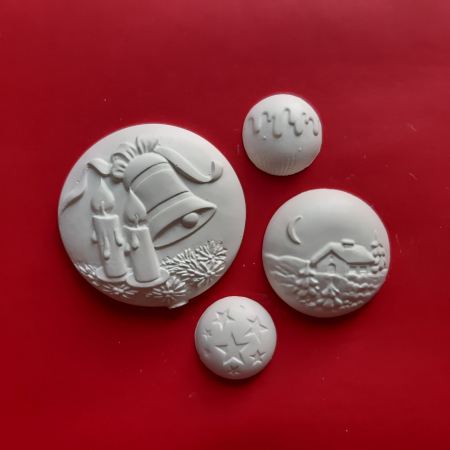Figurine Craciun - Figurine Set Globuri