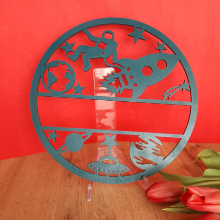 Decoratiune perete din lemn 26cm [2]