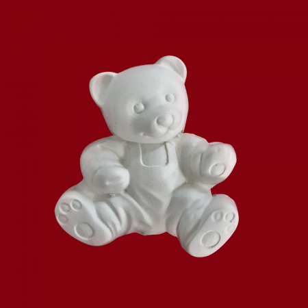 TOAMNA - Figurina din ipsos Urs 11.5x10.5 cm