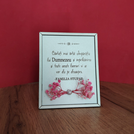 TABLOURI SI FOTOGRAVURA - Decoratiune din MDF 15x12cm, personalizabila