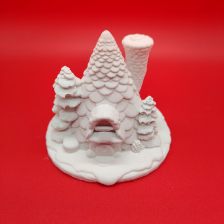 Căsuță din ipsos Con de Pin 3D, 9.5x8cm [2]