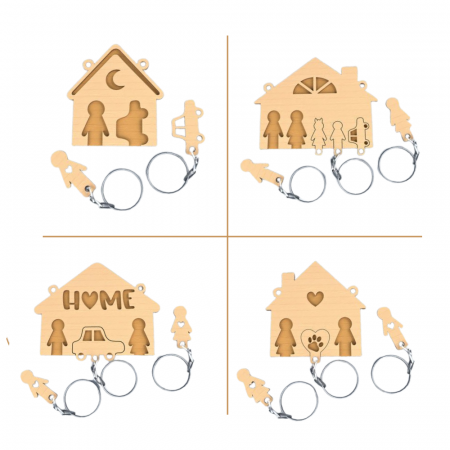 DECORATIUNI PENTRU PERETE - Cuier pentru chei