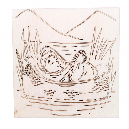 Decoratiune Baby Moses 9.2x9.5cm [1]