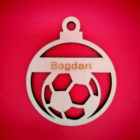 Decoratiune din lemn Glob pentru Sportivi M1 9cm [1]