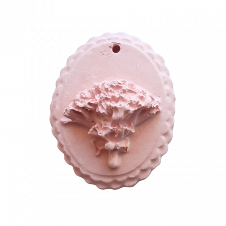 Decoratiuni diverse - Decoratiune ipsos Pandativ cu flori 7x5 cm