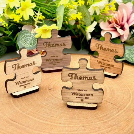 Nunta - Decoratiune pentru masa 7x7cm