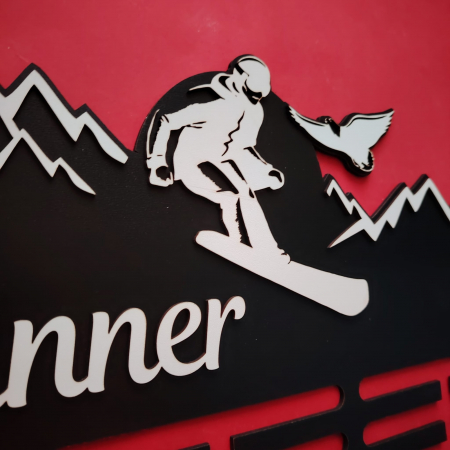 Suport pentru medalii Snowboard Winner [4]