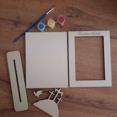 Set creativ Rastignirea, contine culori si pensula [1]