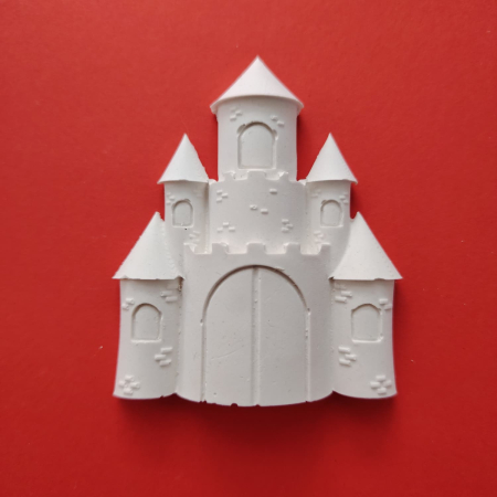 SAPTAMANA VERDE - Figurina din ipsos Castel Disney, 7.5x 6.5cm
